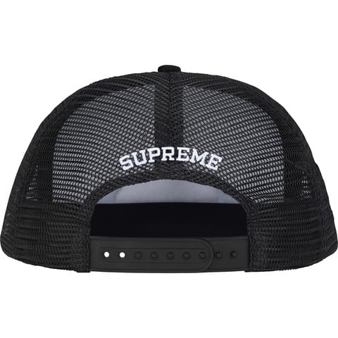Supreme Pinup Mesh Back Black シュプリーム Pinup Mesh Back 5-Panel - fall/winter 2025 - Supreme