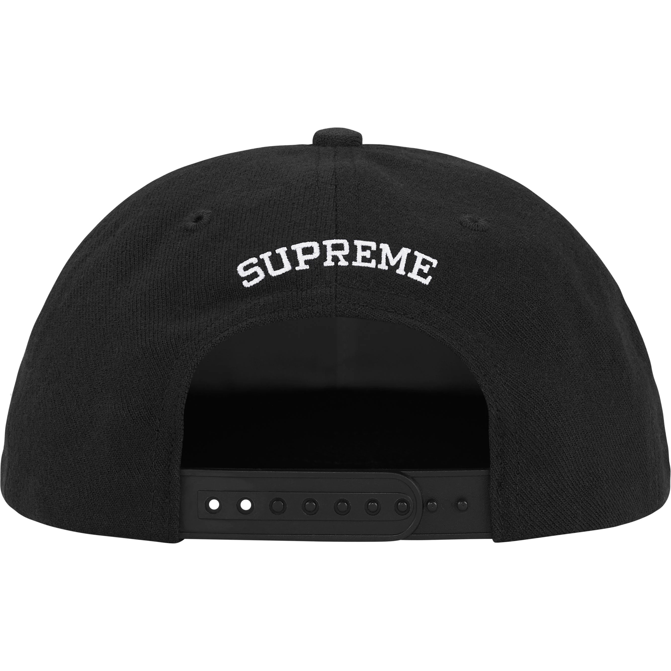 Supreme Pledge Allegiance 6-Panel (FW25) - Black - $48