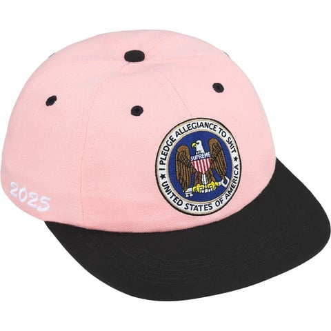Supreme Pledge Allegiance 6-Panel - Pink
