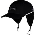 Supreme Polartec Lined Packable Earflap Camp Cap (FW25) - Black