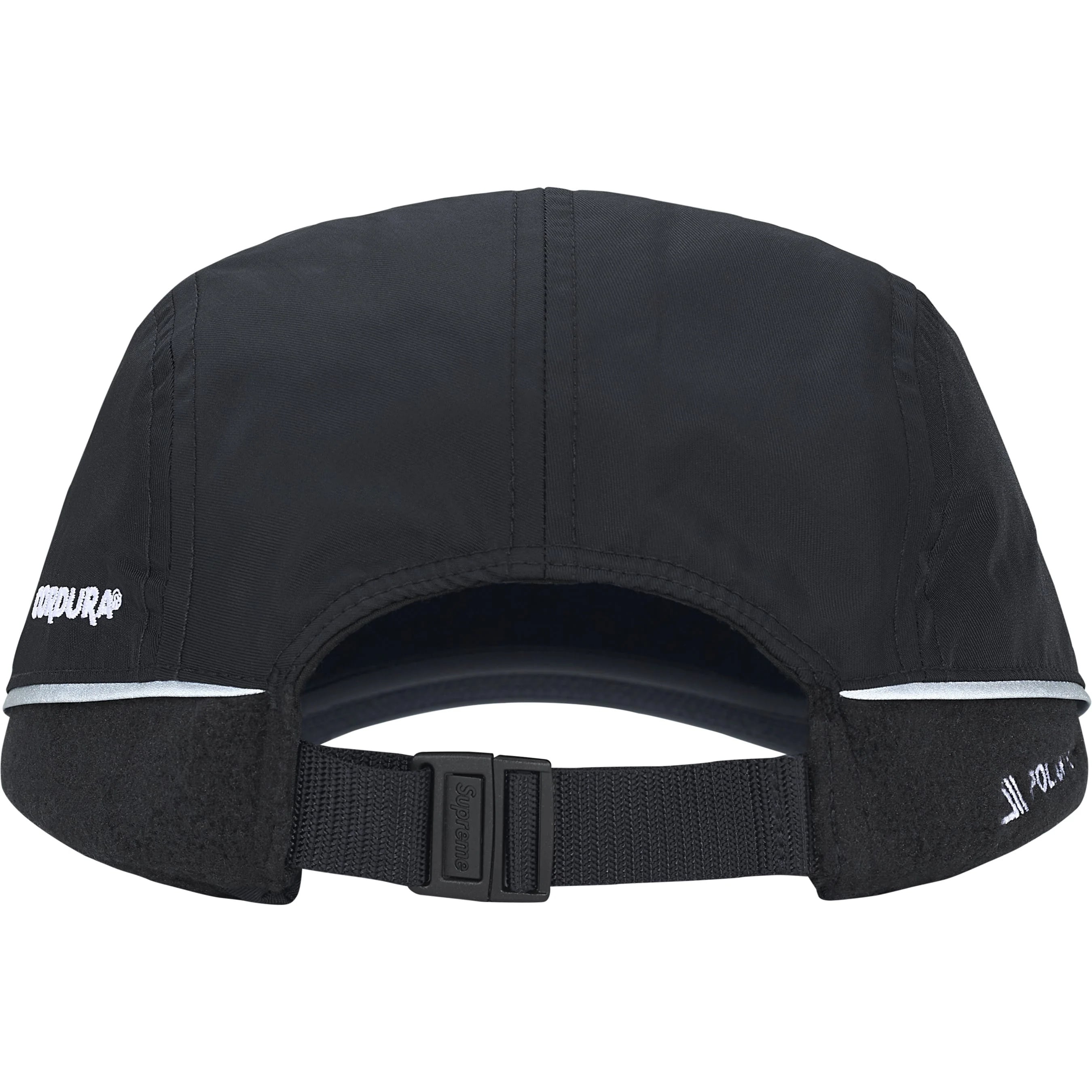 Supreme Polartec Lined Packable Earflap Camp Cap (FW25) - Black - $54