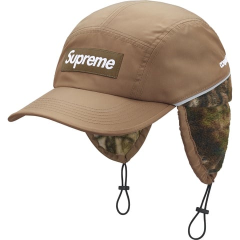 Supreme Polartec® Lined Packable Earflap Camp Cap - Khaki