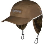 Supreme Polartec Lined Packable Earflap Camp Cap (FW25) - Khaki