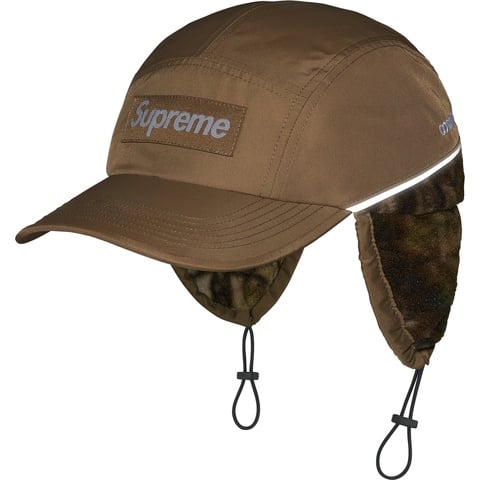 Supreme Polartec® Lined Packable Earflap Camp Cap - Khaki