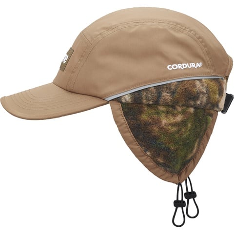 Polartec® Lined Packable Earflap Camp Cap - Supreme
