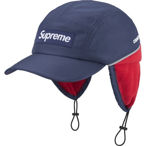 Supreme Polartec® Lined Packable Earflap Camp Cap - Navy
