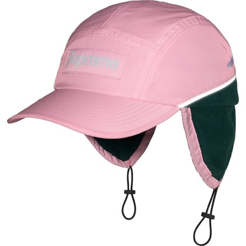 Polartec® Lined Packable Earflap Camp Cap - Supreme