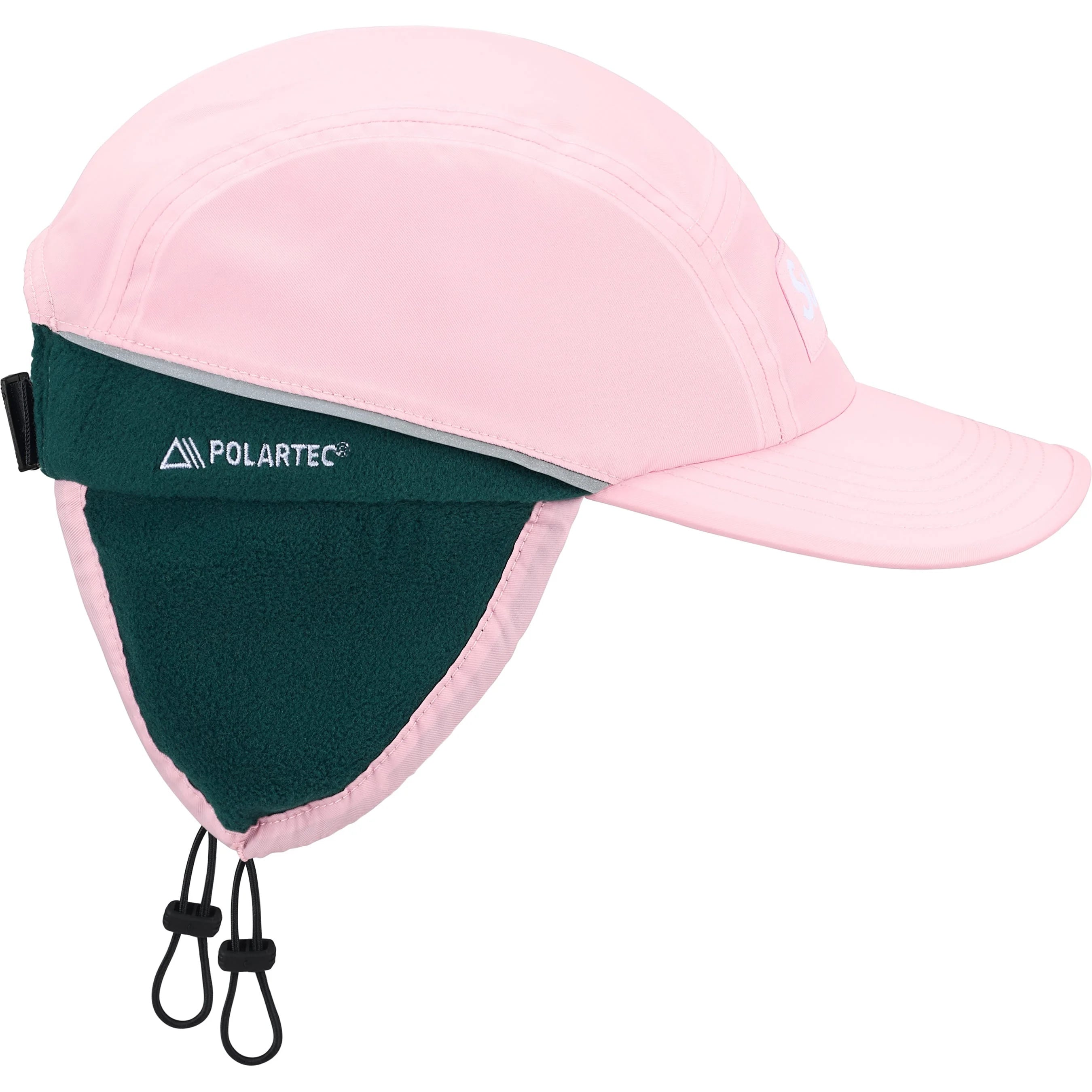 Supreme Polartec Lined Packable Earflap Camp Cap (FW25) - Pink - $54