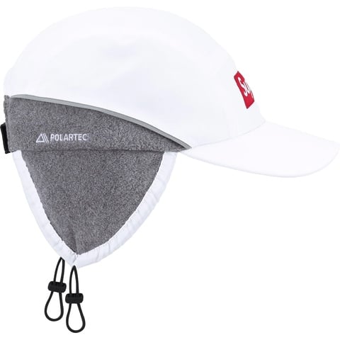 Supreme Polartec® Lined Packable Earflap Camp Cap - White
