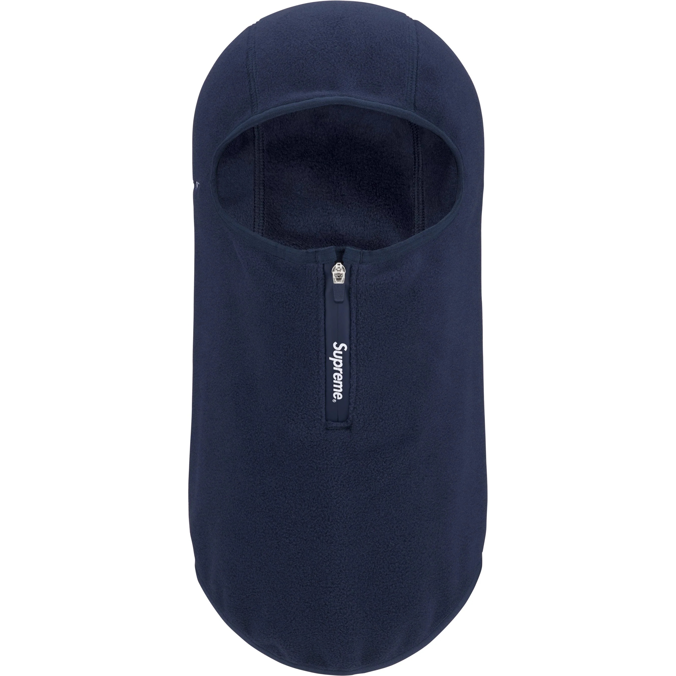 Supreme Polartec Zip Balaclava (FW25) - Navy - $58