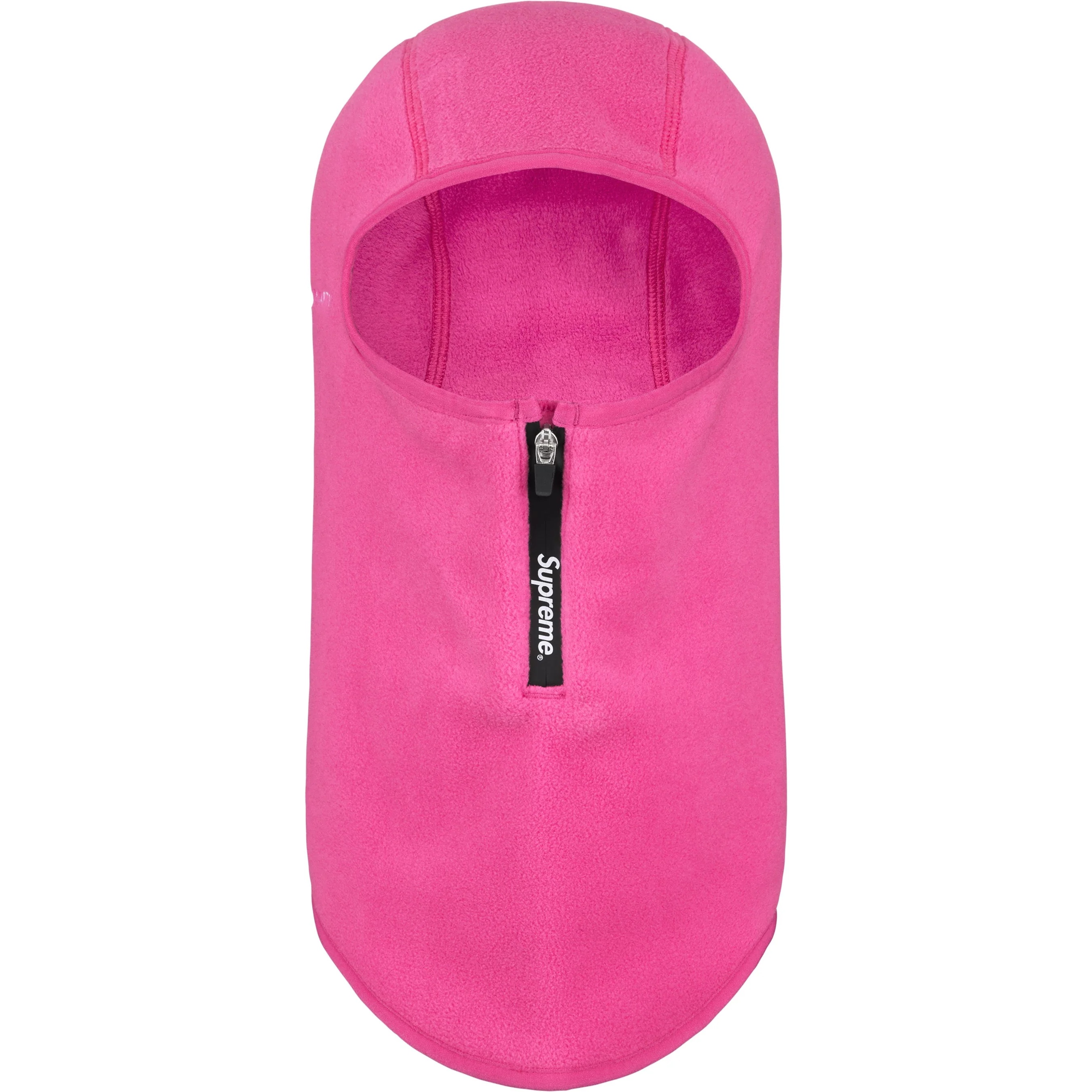 Supreme Polartec Zip Balaclava (FW25) - Pink - $58
