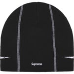 Supreme Racing Panel Beanie (FW25) - Black