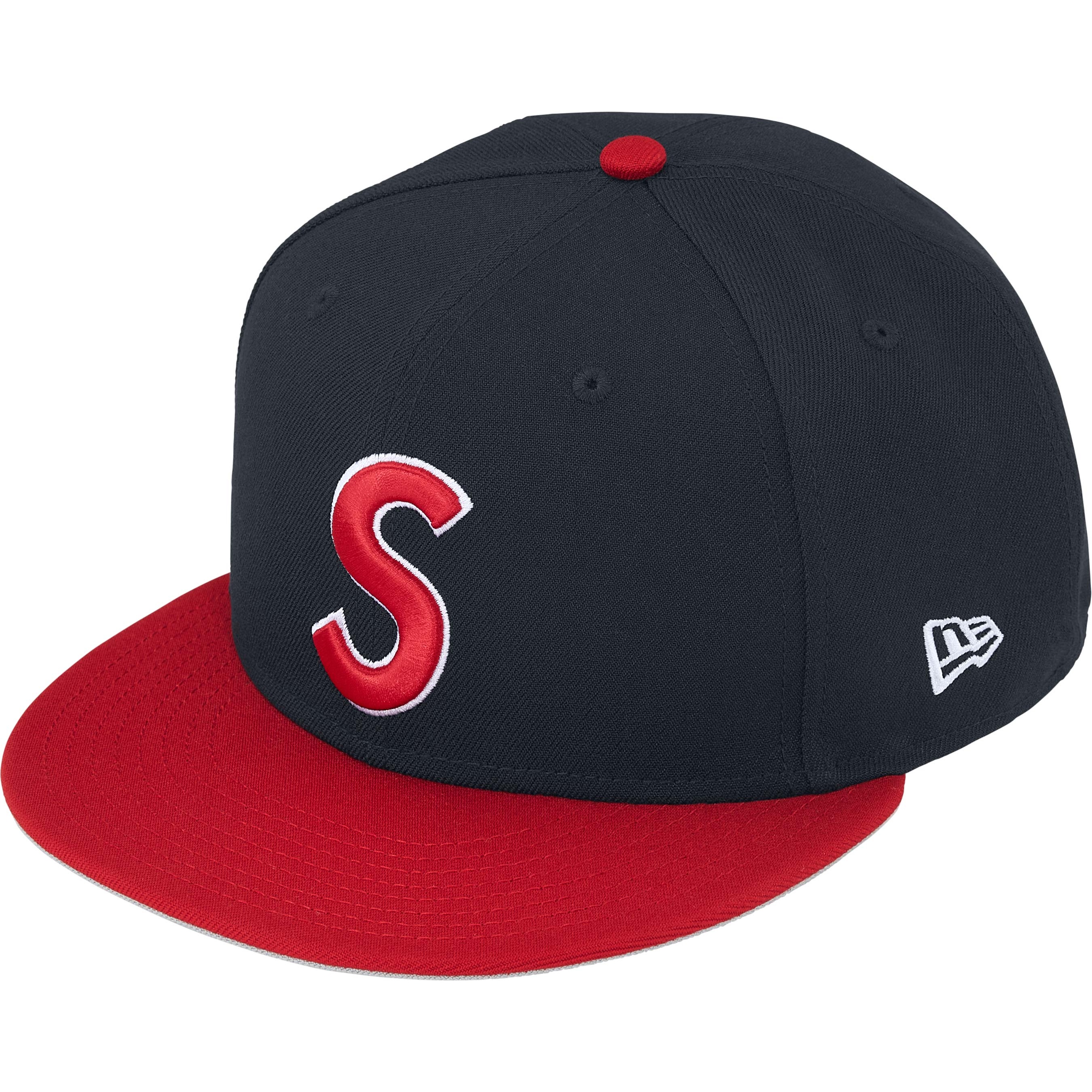 Supreme Reaper S Logo New Era (FW25) - Navy - $54