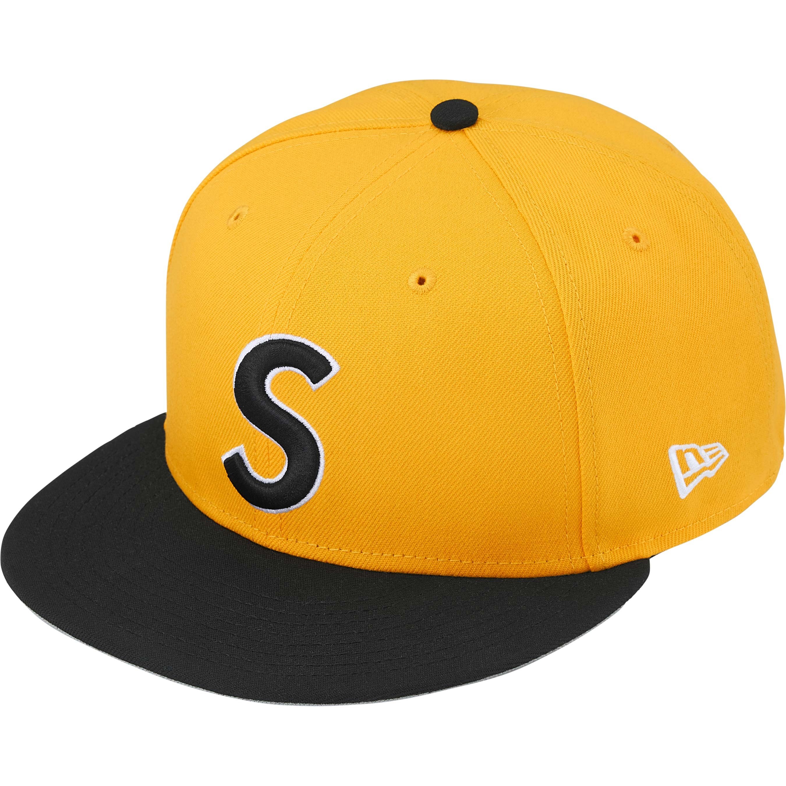 Supreme Reaper S Logo New Era (FW25) - Yellow - $54