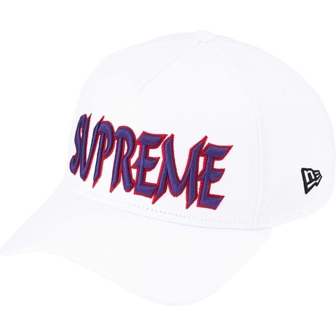 む*ん様 Supreme Sharp Spellout Adjustable 2 Supreme Sharp Spellout Adjustable New Era Cap Black - FW25 - US