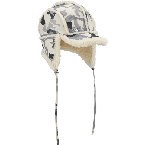 帽子 Supreme Shearling Lined Earflap Cap Shearling Lined Earflap Cap - fall/winter 2025 - Supreme