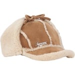 Supreme Shearling Lined Earflap Cap (FW25) - Tan