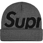 Supreme Studded Knockout Big Logo Beanie (FW25) - Black