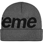 Supreme Studded Knockout Big Logo Beanie (FW25) - Black