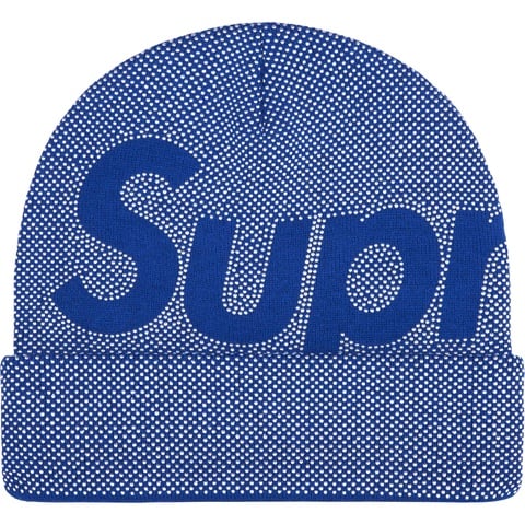 Studded Knockout Big Logo Beanie - Supreme