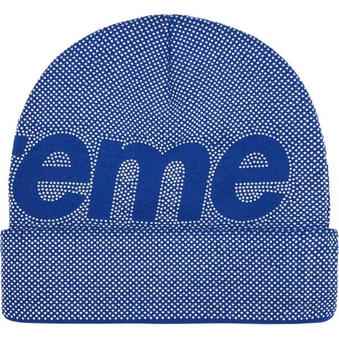 Studded Knockout Big Logo Beanie - Supreme