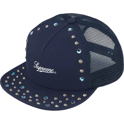 帽子 Supreme b.b. Simon Studded Mesh Back cap Fall/Winter 2025 Preview – Supreme