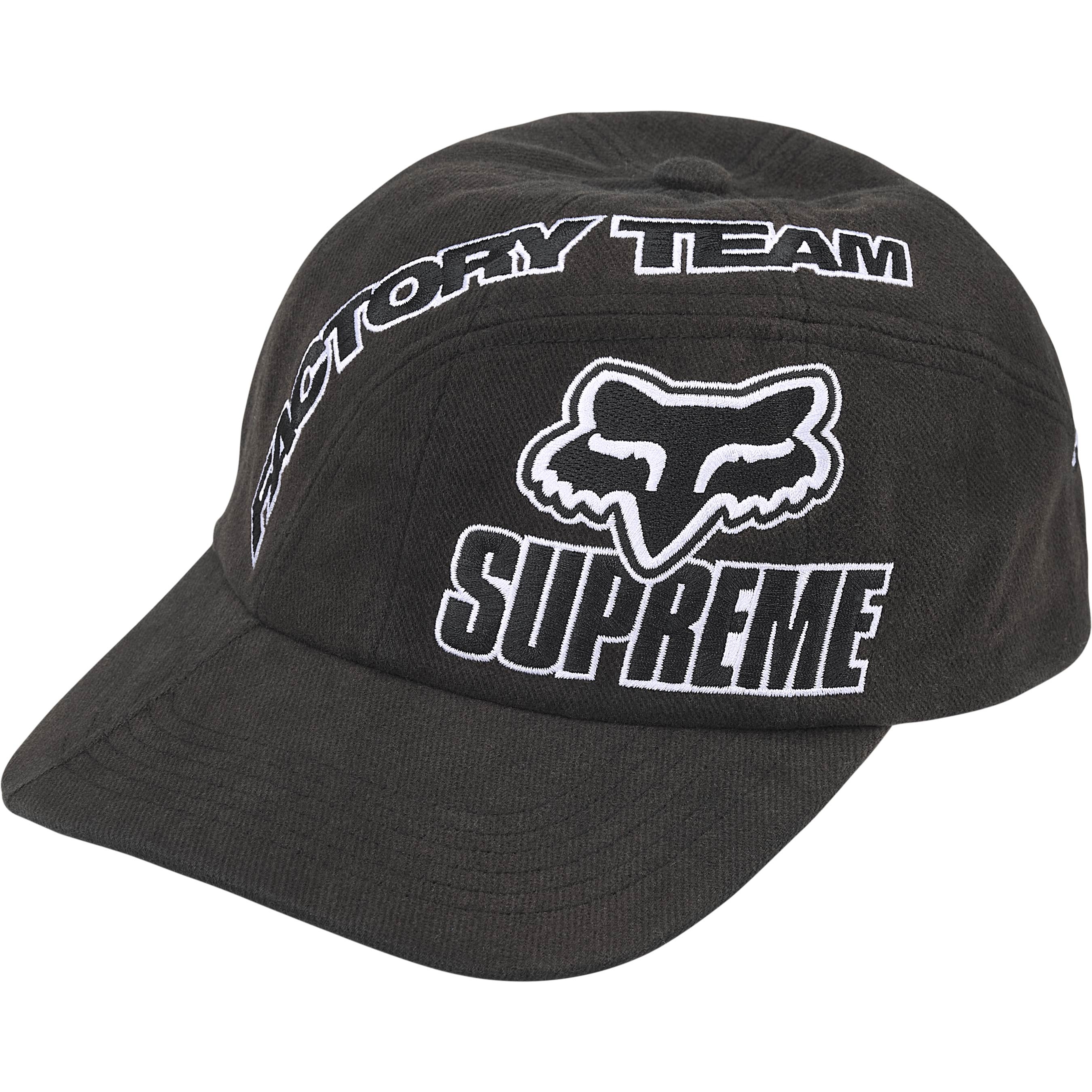 Supreme Supreme Fox Racing 6-Panel (FW25) - Black - $58