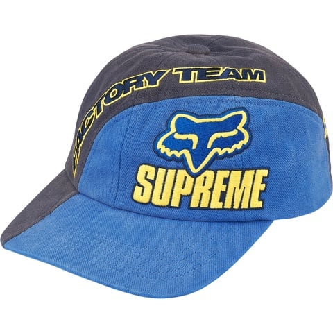 SUPREME Racing 6-Panel Cap ネイビー Supreme®/Fox Racing® 6-Panel - fall/winter 2025 - Supreme