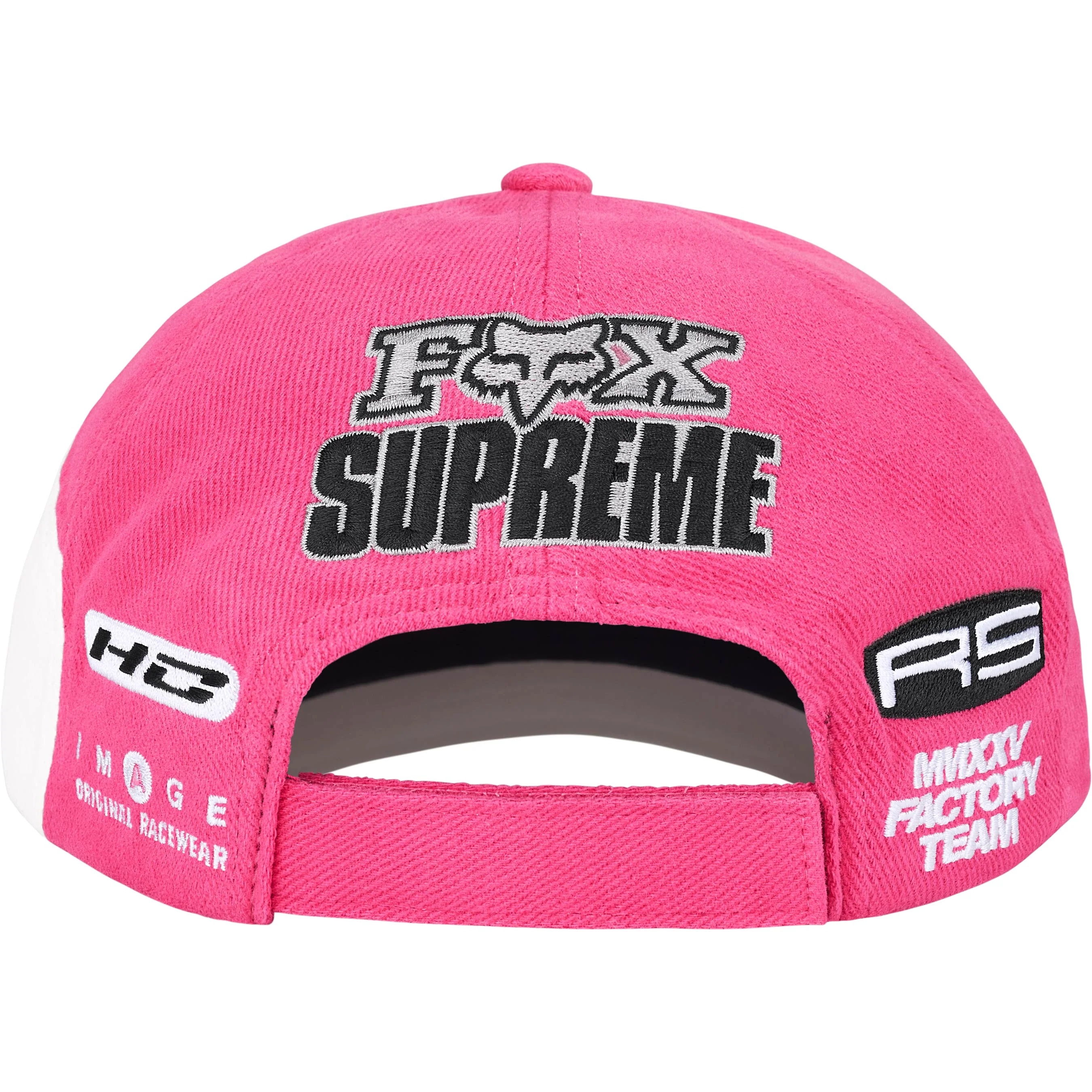 Supreme Supreme Fox Racing 6-Panel (FW25) - White - $58