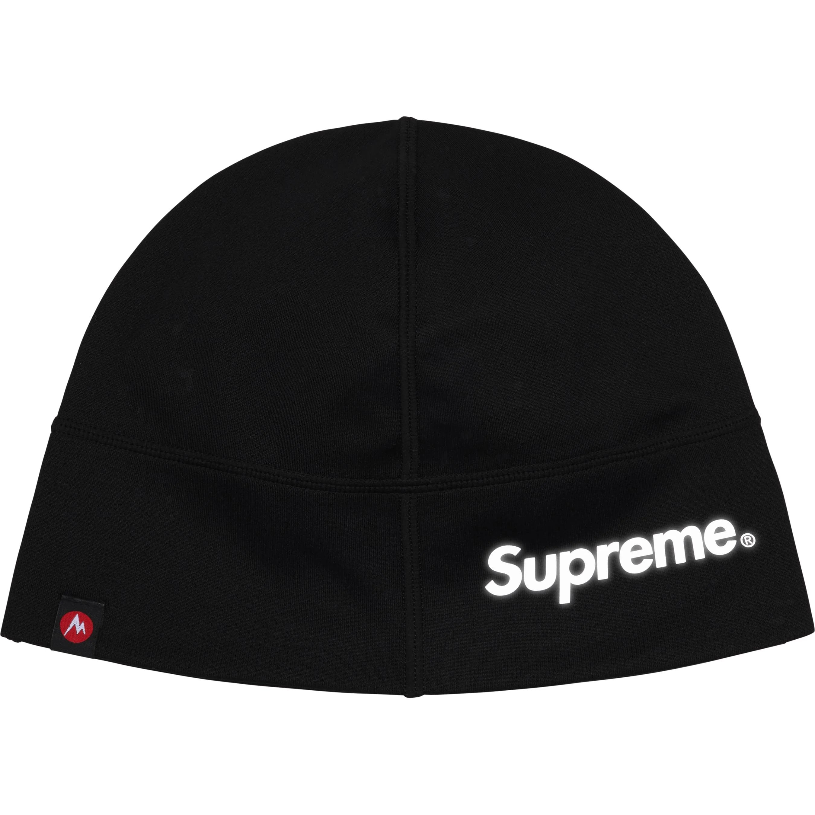 Supreme Supreme Marmot Base Layer Beanie (FW25) - Black - $48