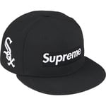 Supreme Supreme MLB Teams Box Logo New Era (FW25) - Black - Chicago White Sox
