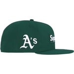 Supreme Supreme MLB Teams Box Logo New Era (FW25) - Dark Green - Oakland A's