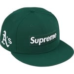 Supreme Supreme MLB Teams Box Logo New Era (FW25) - Dark Green - Oakland A's