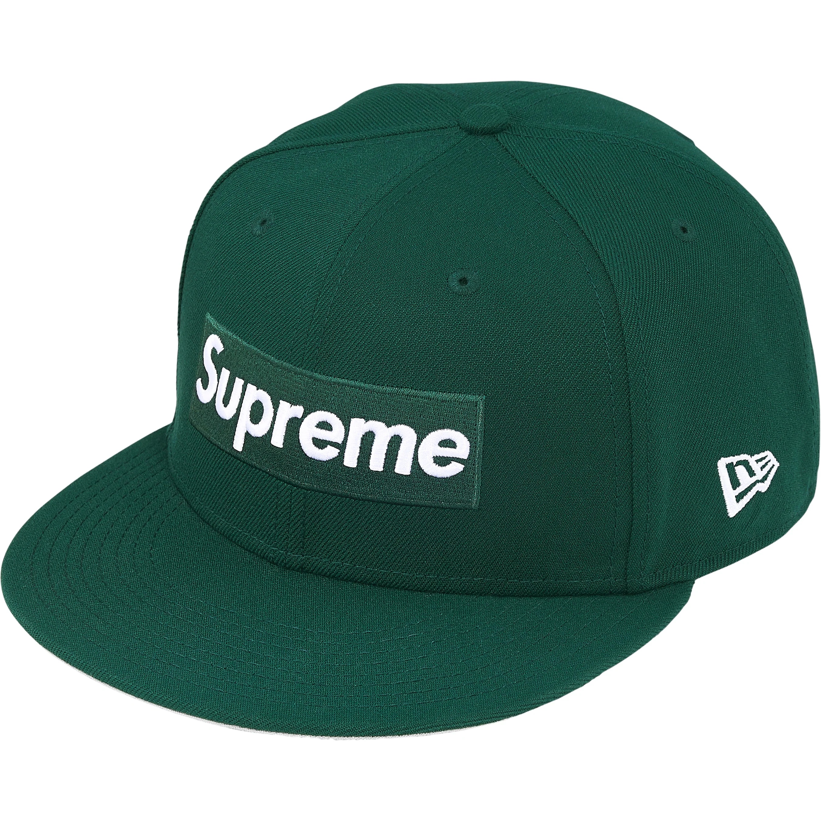 Supreme Supreme MLB Teams Box Logo New Era (FW25) - Dark Green - Oakland A's - $68