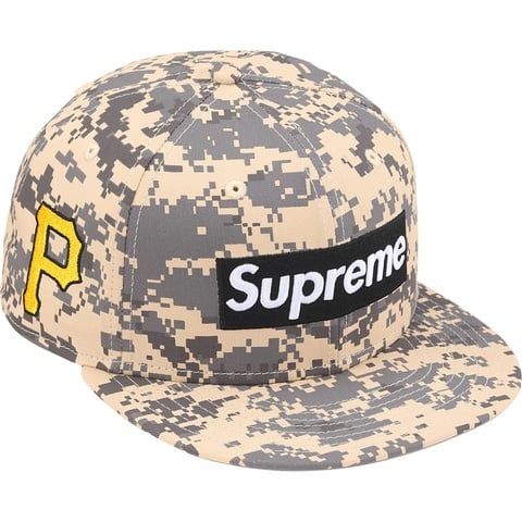 Supreme Supreme®/MLB Teams Box Logo New Era® - Digi Camo - Pittsburgh Pirates