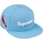 Supreme Supreme MLB Teams Box Logo New Era (FW25) - Light Blue - St. Louis Cardinals