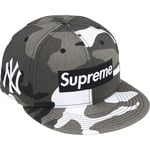 Supreme Supreme MLB Teams Box Logo New Era (FW25) - Snow Camo - New York Yankees
