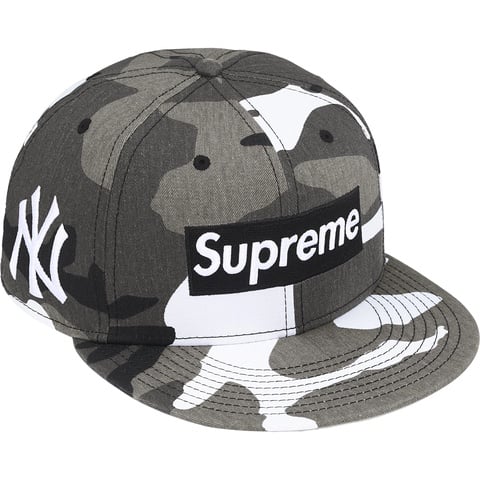 Supreme Supreme®/MLB Teams Box Logo New Era® - Snow Camo - New York Yankees