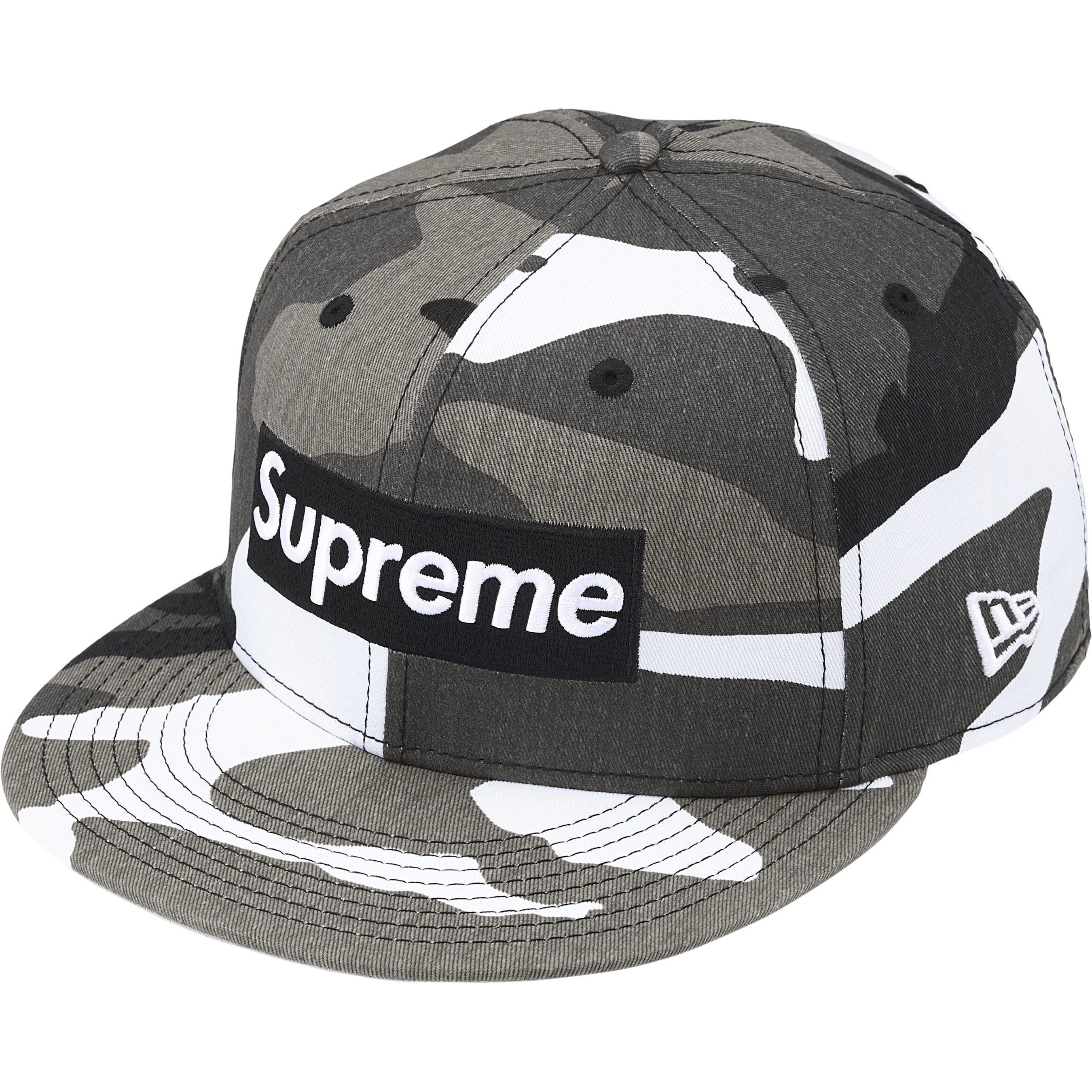 Supreme Supreme MLB Teams Box Logo New Era (FW25) - Snow Camo - New York Yankees - $68