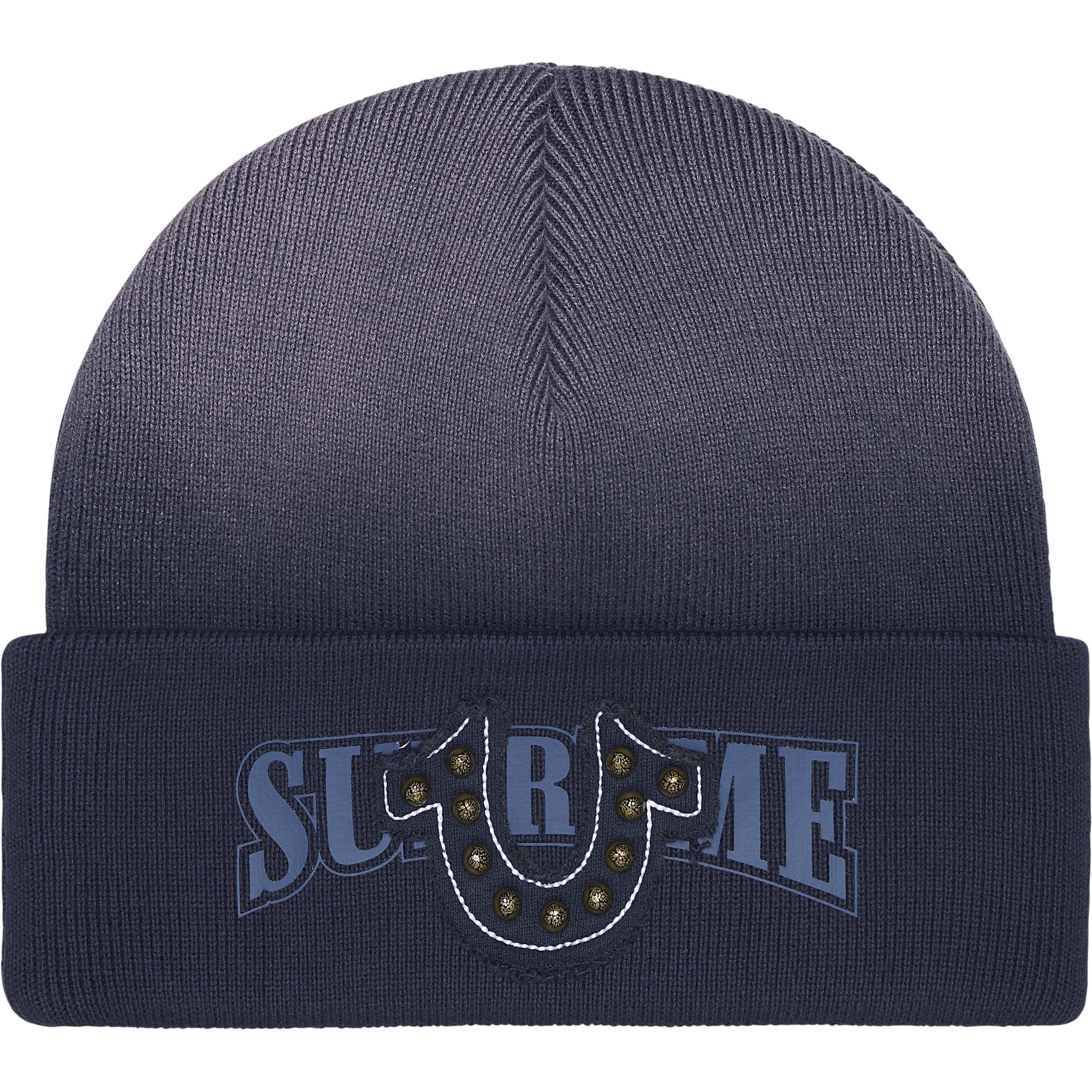 Supreme Supreme True Religion Beanie (FW25) - Navy - $60
