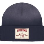 Supreme Supreme True Religion Beanie (FW25) - Navy