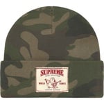 Supreme Supreme True Religion Beanie (FW25) - Olive Camo