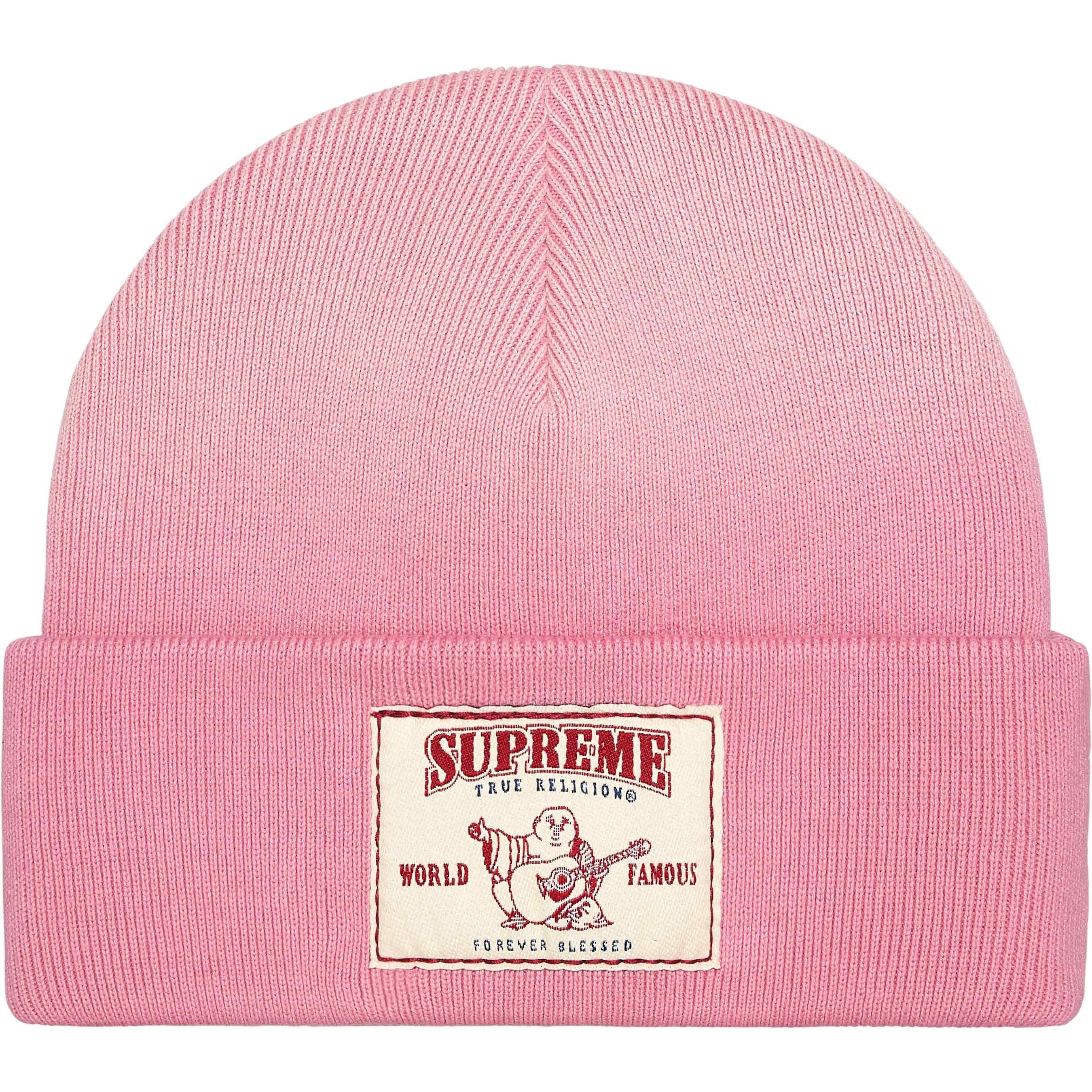 Supreme Supreme True Religion Beanie (FW25) - Pink - $60