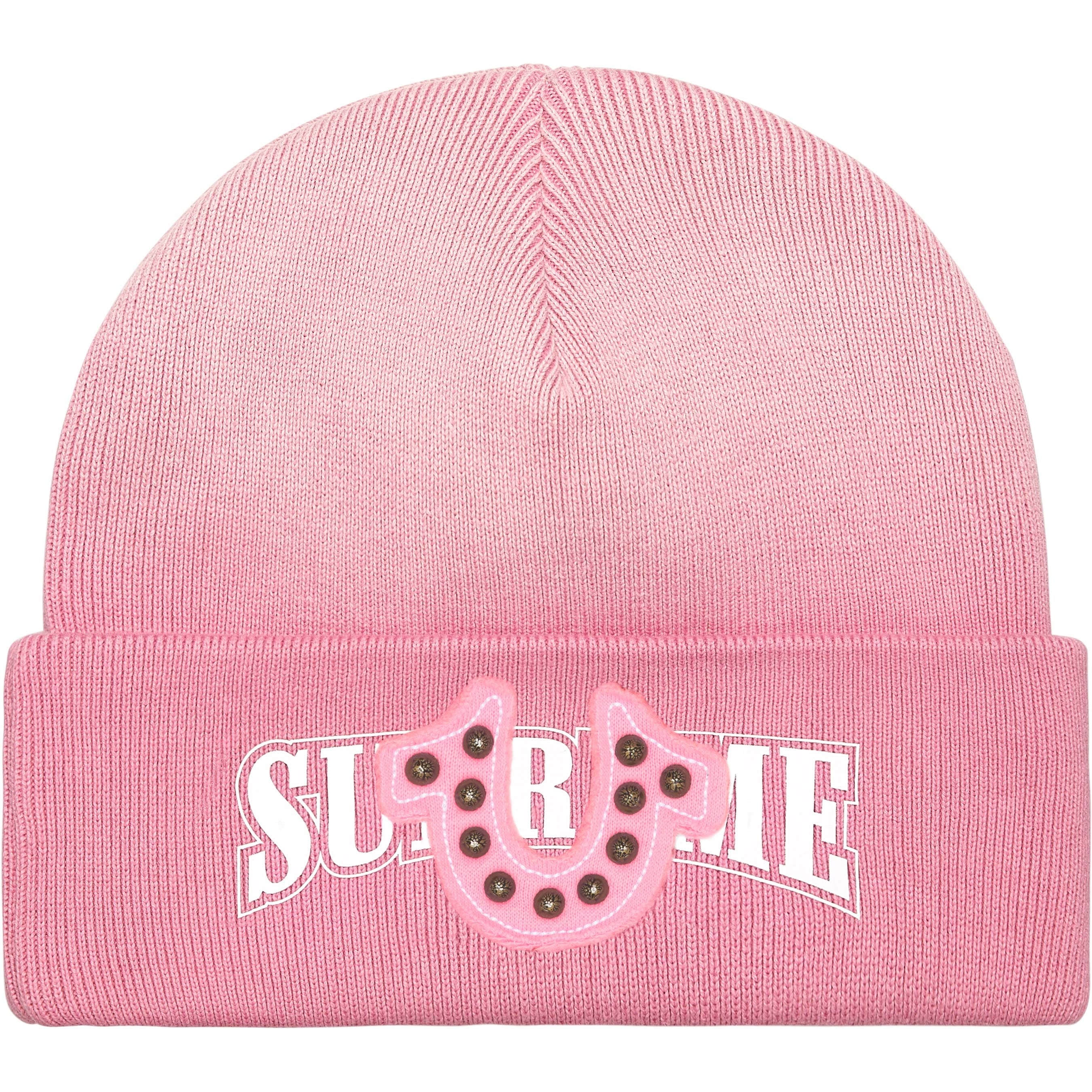 Supreme Supreme True Religion Beanie (FW25) - Pink - $60