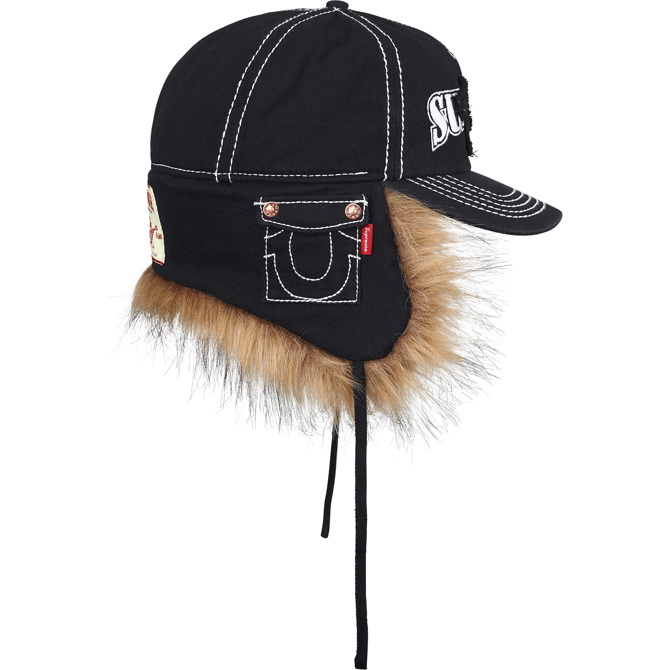 Supreme Supreme True Religion Earflap 5-Panel (FW25) - Black - $98