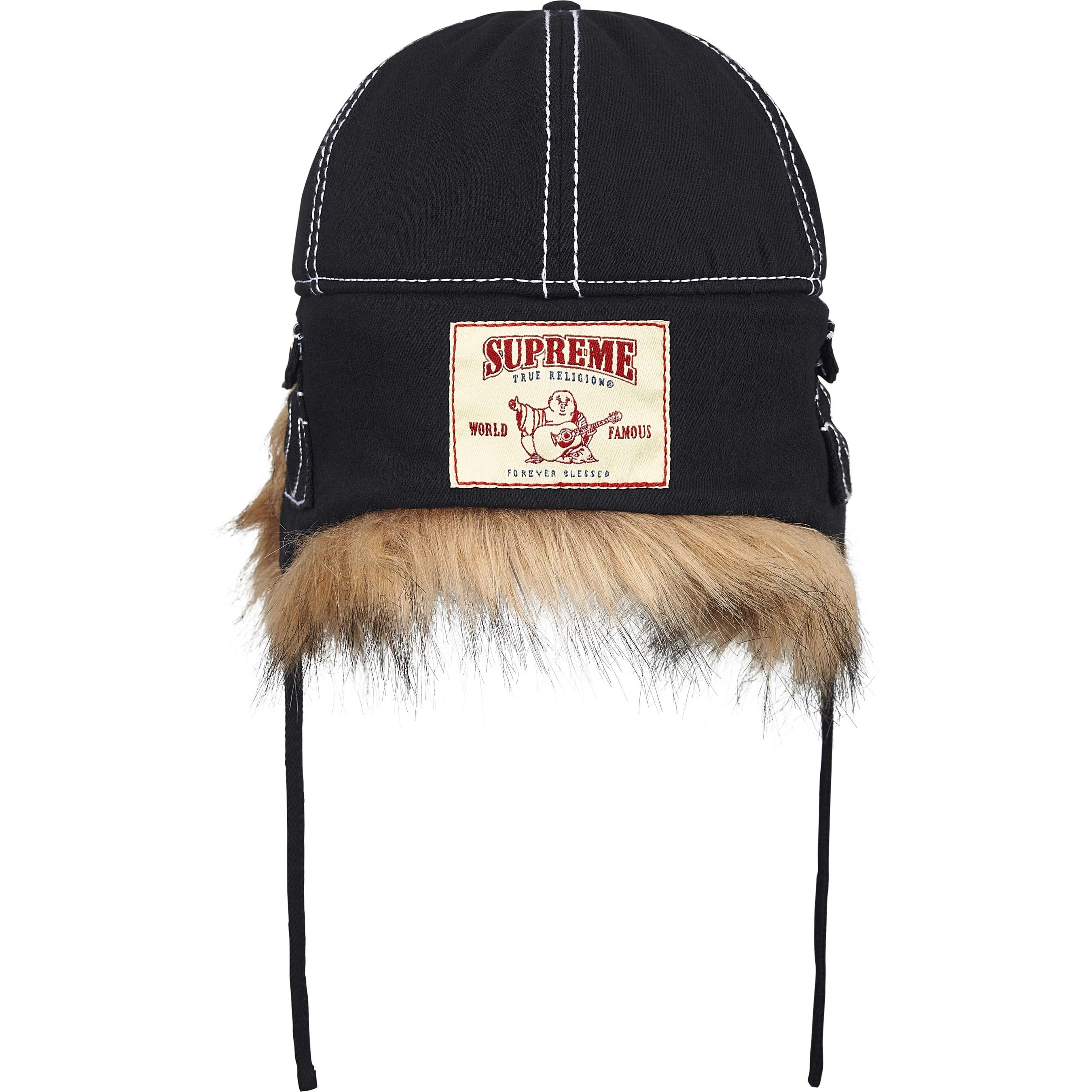 Supreme Supreme True Religion Earflap 5-Panel (FW25) - Black - $98