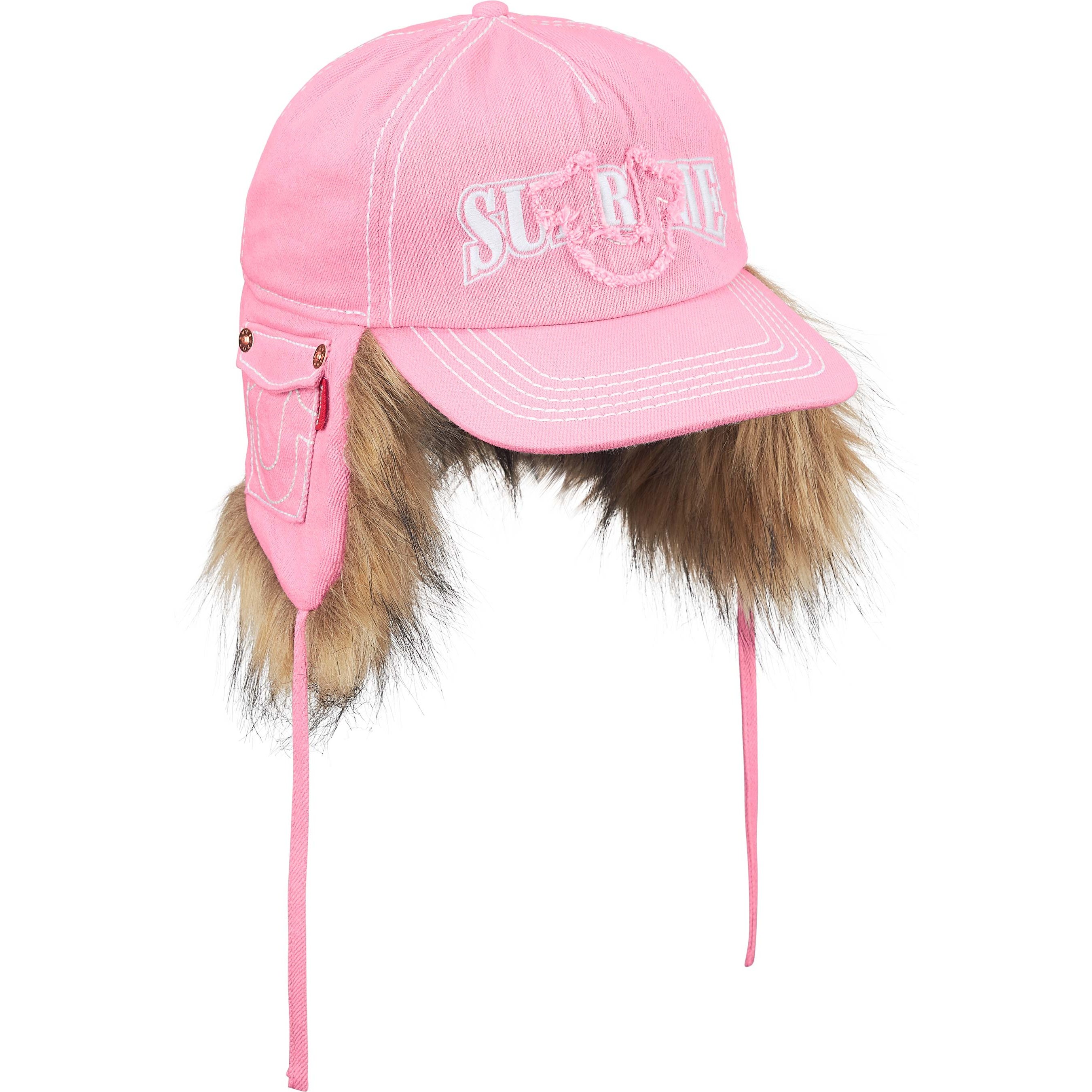 Supreme Supreme True Religion Earflap 5-Panel (FW25) - Pink - $98