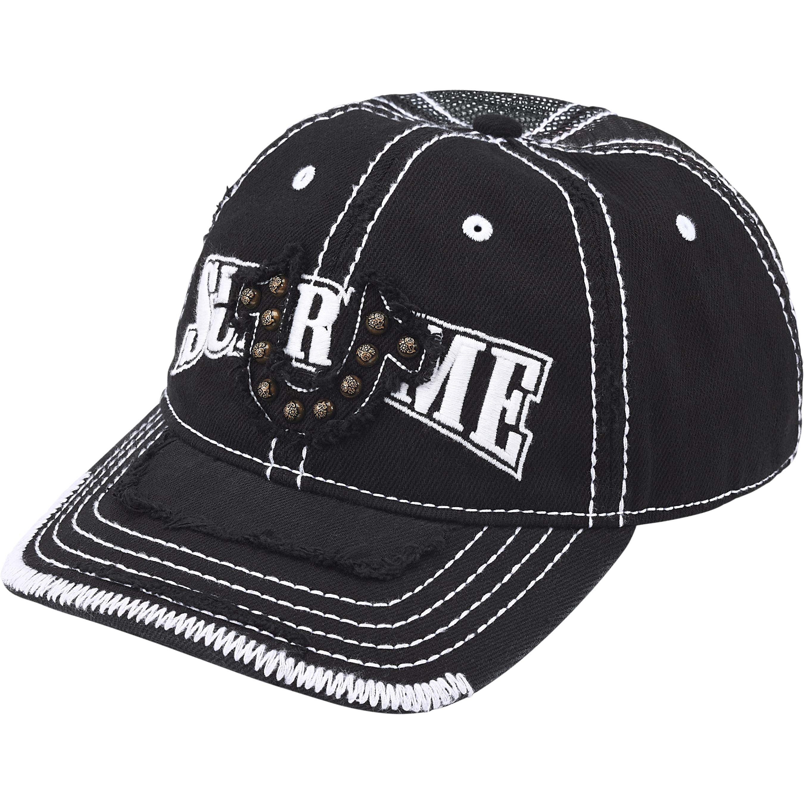 Supreme Supreme True Religion Mesh Back 6-Panel (FW25) - Black - $78