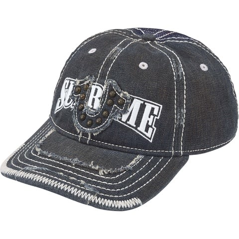 Supreme Supreme®/True Religion® Mesh Back 6-Panel - Dirty Indigo