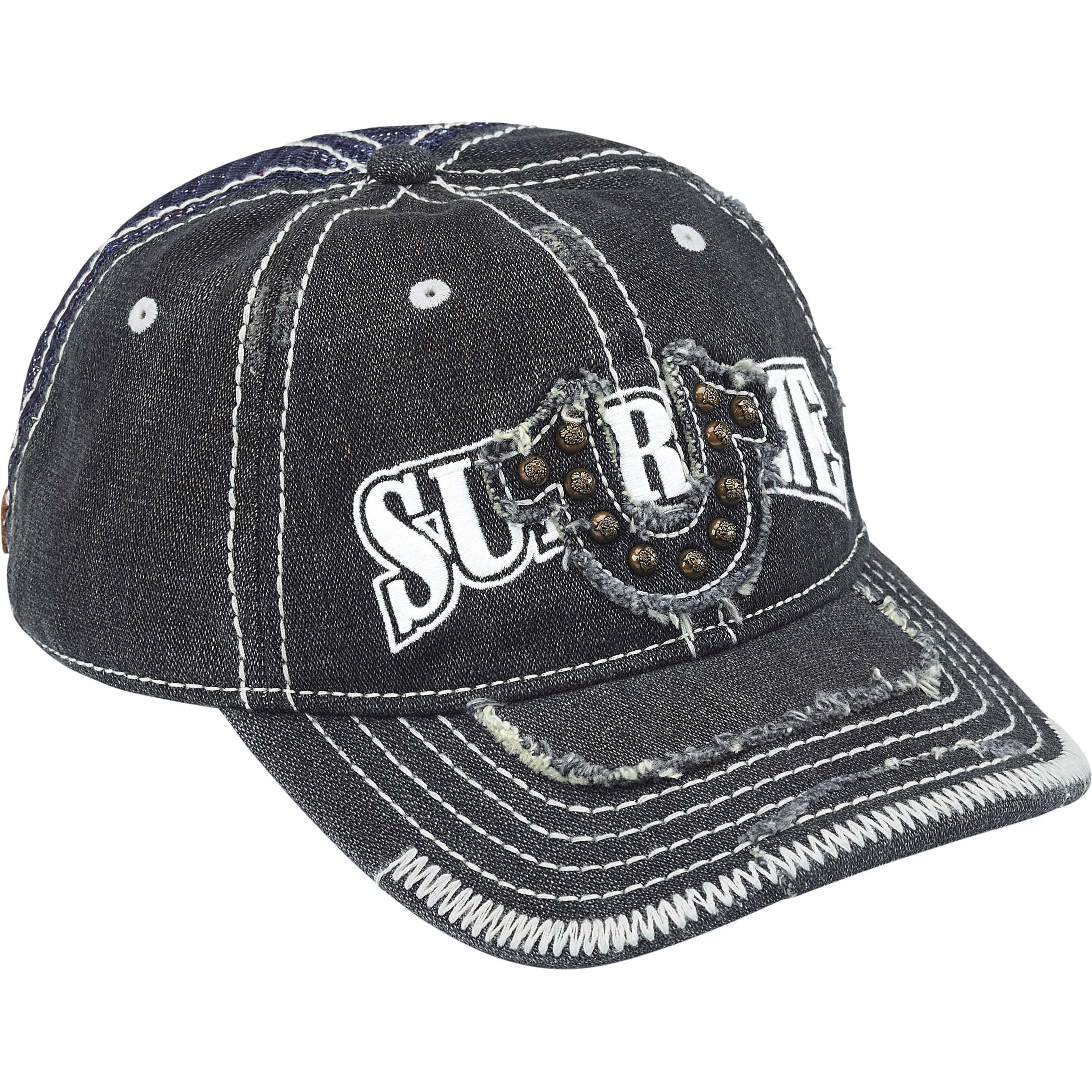 Supreme Supreme True Religion Mesh Back 6-Panel (FW25) - Dirty Indigo - $78